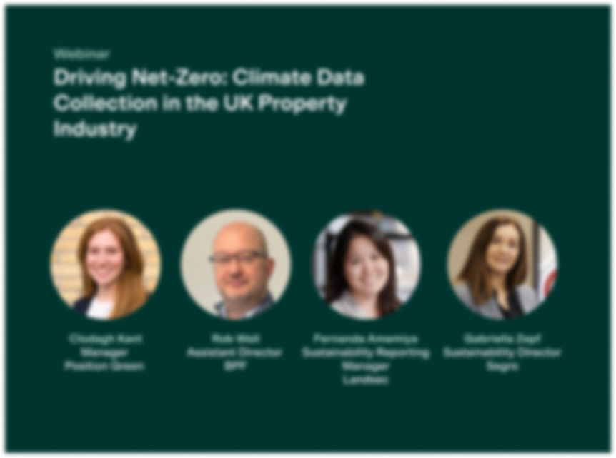 Driving Net-Zero Climate Data Collection in the UK Property Industry