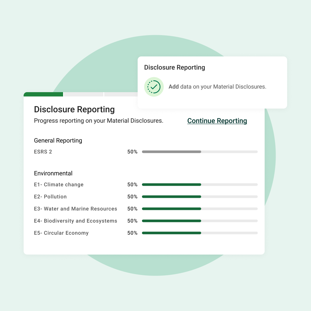 esrs disclosure reporting templates