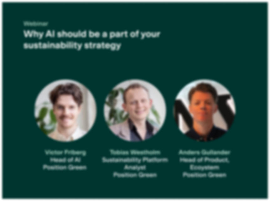 Why AI should be a part of your sustainability strategy