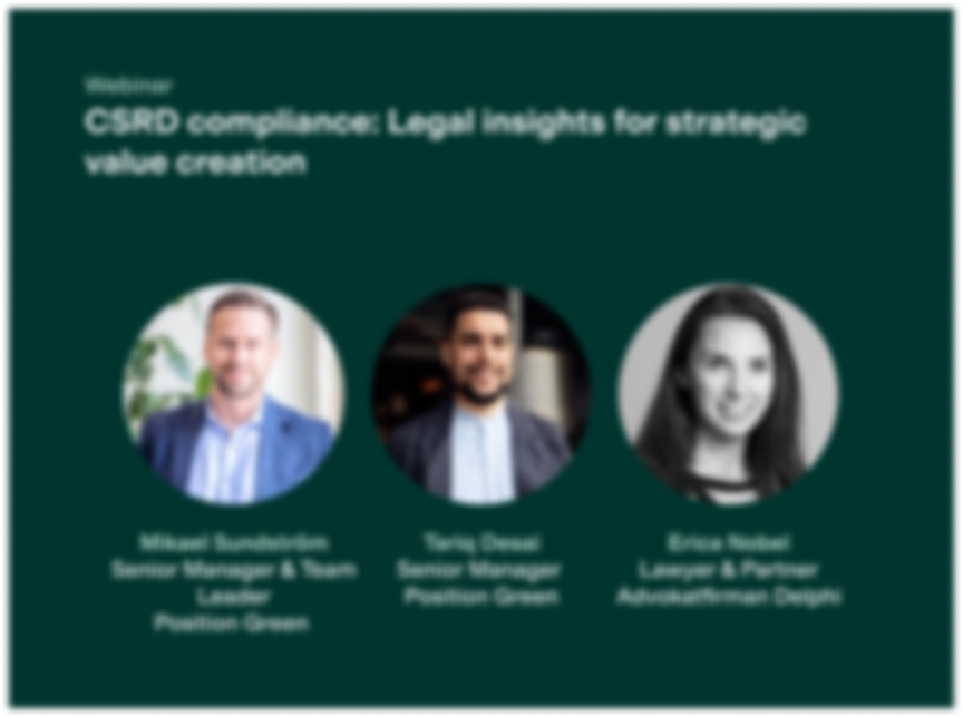 CSRD compliance: Legal insights for strategic value creation