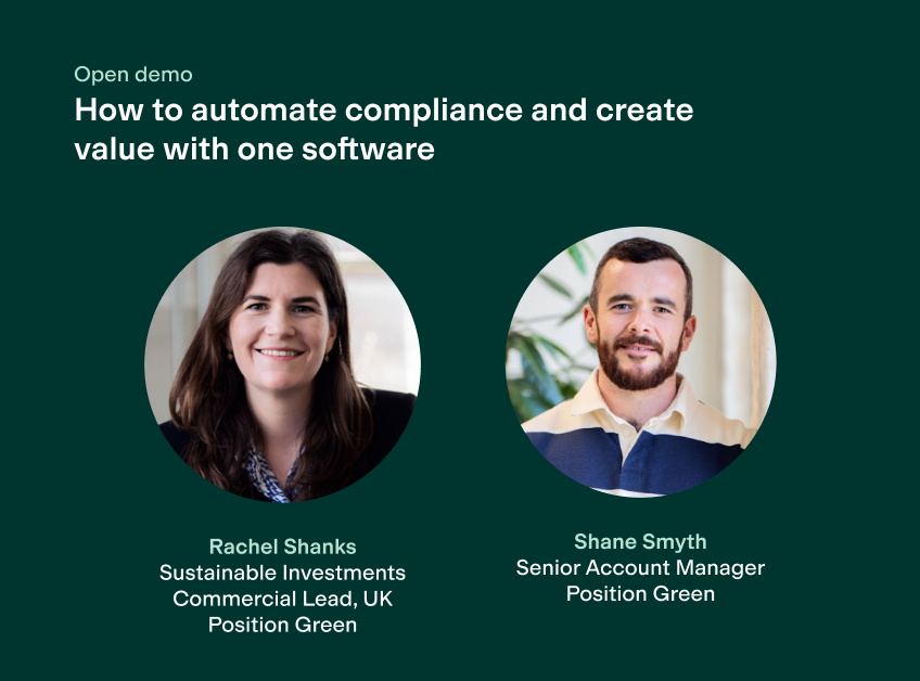 Open demo: How to automate compliance and create value with one software