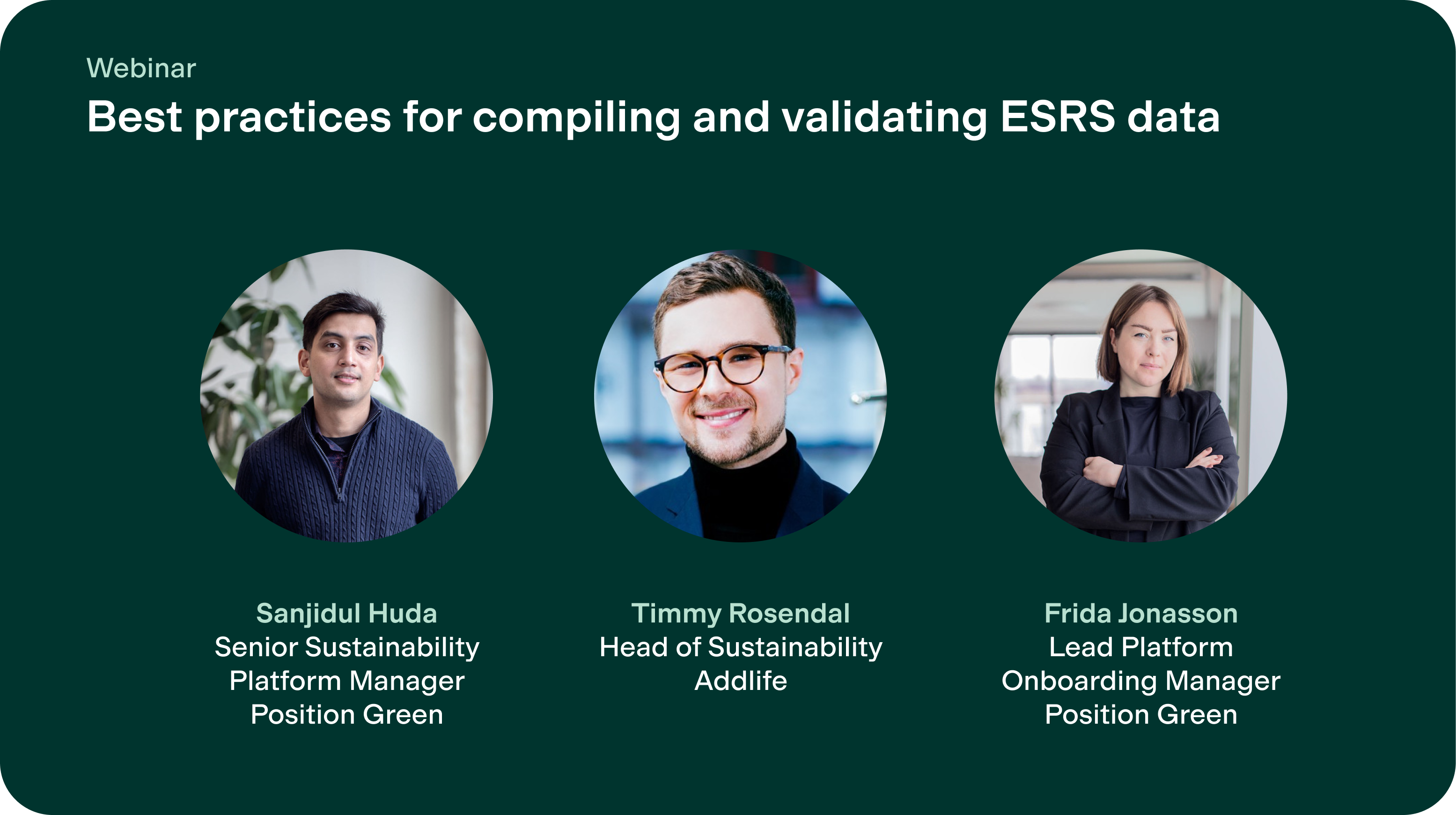 Compiling and validating ESRS data: Insights and learnings